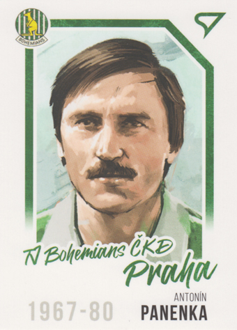 Panenka Antonín 2023 Dekády fotbalové ligy Portrét #P-011