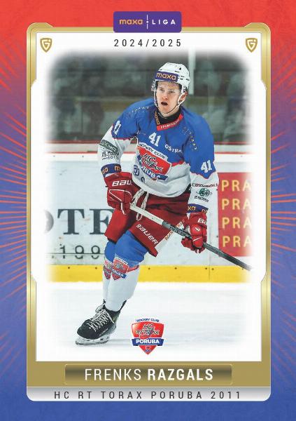 Razgals Frenks 24-25 GOAL Cards Maxa liga #POR-12