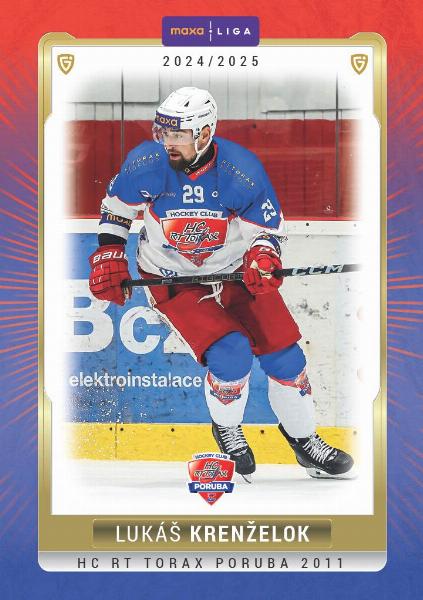 Krenželok Lukáš 24-25 GOAL Cards Maxa liga #POR-17
