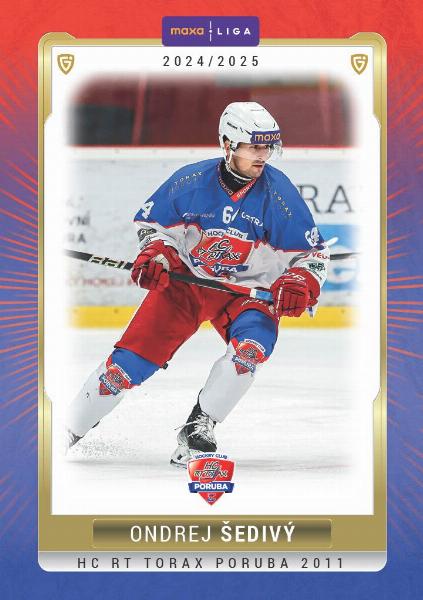 Šedivý Ondrej 24-25 GOAL Cards Maxa liga #POR-18