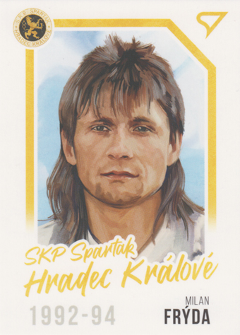 Frýda Milan 2023 Dekády fotbalové ligy Portrét #P-019