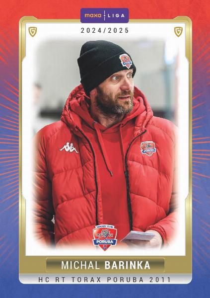 Barinka Michal 24-25 GOAL Cards Maxa liga #POR-24