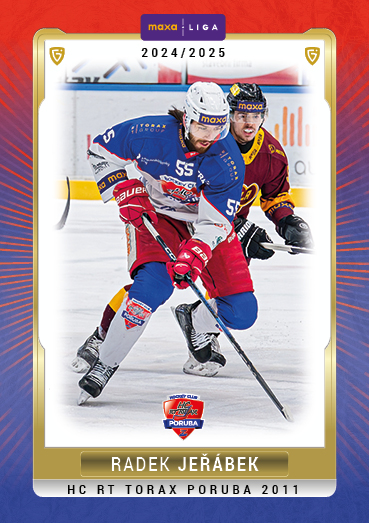 Jeřábek Radek 24-25 GOAL Cards Maxa liga #POR-25