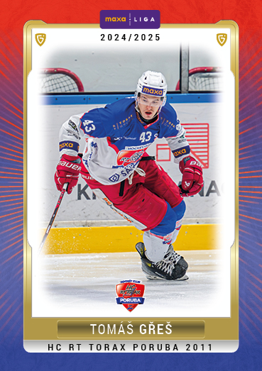 Gřeš Tomáš 24-25 GOAL Cards Maxa liga #POR-28