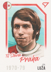 Luža Ján 2023 Dekády fotbalové ligy Portrét Canvas #P-010