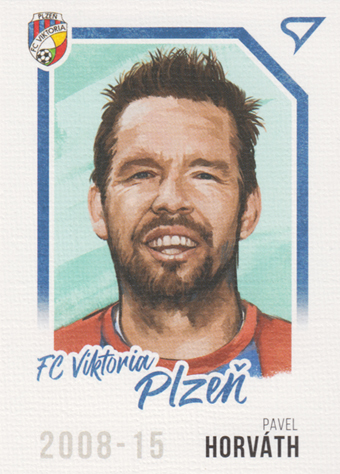 Horváth Pavel 2023 Dekády fotbalové ligy Portrét Canvas #P-024