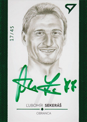 Sekeráš Ľubomír 2018 Pocta legendám Portrét Green #PT08