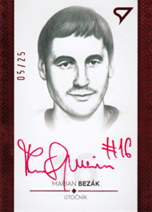 Bezák Marian 2020 Pocta legendám Portrét Red #PT07