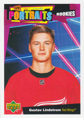 Lindström Gustav 20-21 Upper Deck UD Portraits Rookies #P-67