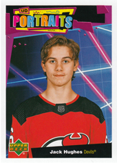 Hughes Jack 20-21 Upper Deck UD Portraits #P-35