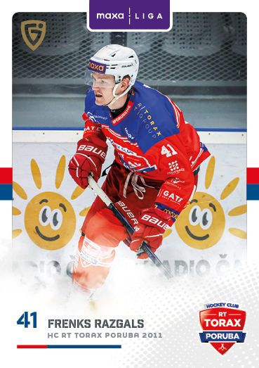 Razgals Frenks 25-26 GOAL Cards Maxa liga #POR-12