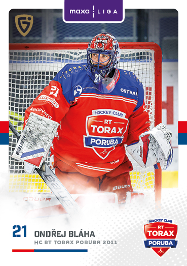 Bláha Ondřej 25-26 GOAL Cards Maxa liga #POR-02