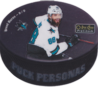 Burns Brent 16-17 O-Pee-Chee Platinum Puck Personas Die Cuts #PP8