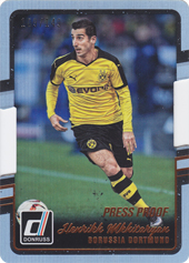 Mkhitaryan Henrikh 16-17 Panini Donruss Press Proof Die-Cut #50