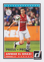 El Ghazi Anwer 2015 Panini Donruss Silver Press Proof #99