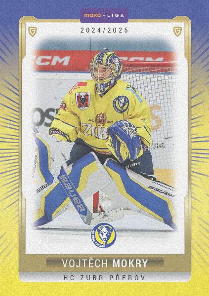 Mokry Vojtěch 24-25 GOAL Cards Maxa liga Sand #PRE-02