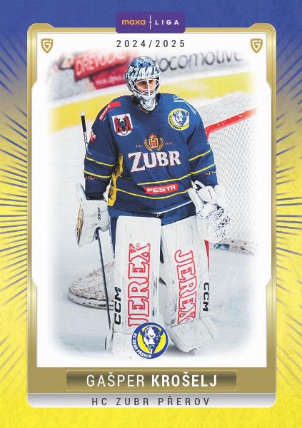Krošelj Gašper 24-25 GOAL Cards Maxa liga #PRE-03