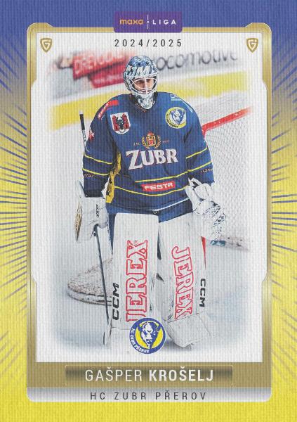 Krošelj Gašper 24-25 GOAL Cards Maxa liga Canvas #PRE-03