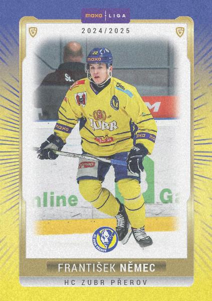 Němec František 24-25 GOAL Cards Maxa liga Sand #PRE-07