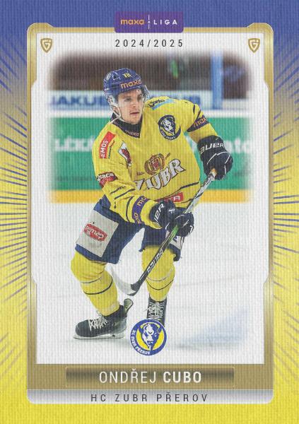 Cubo Ondřej 24-25 GOAL Cards Maxa liga Canvas #PRE-09
