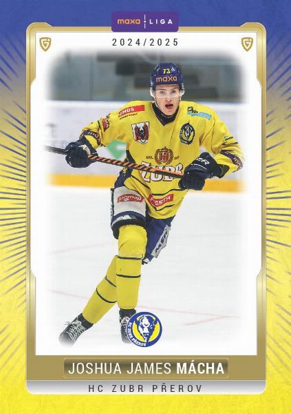 Mácha Joshua James 24-25 GOAL Cards Maxa liga #PRE-17