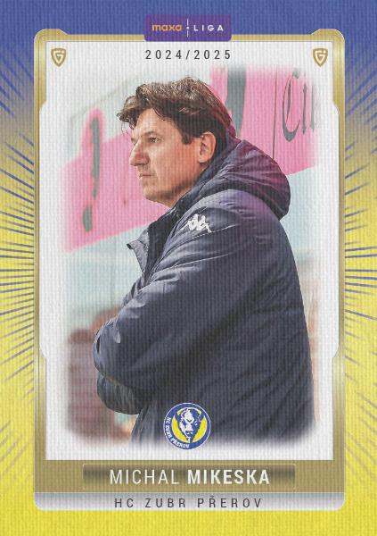 Mikeska Michal 24-25 GOAL Cards Maxa liga Canvas #PRE-24