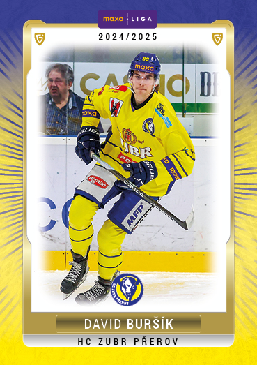 Buršík David 24-25 GOAL Cards Maxa liga #PRE-35