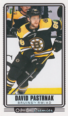 Pastrňák David 21-22 O-Pee-Chee OPC Premier Tallboys #P-20