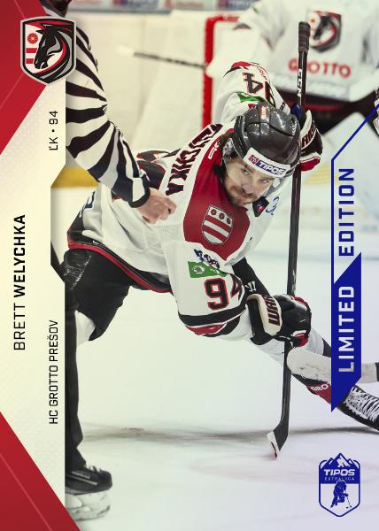 Welychka Brett 21-22 Tipos Extraliga Blue #107
