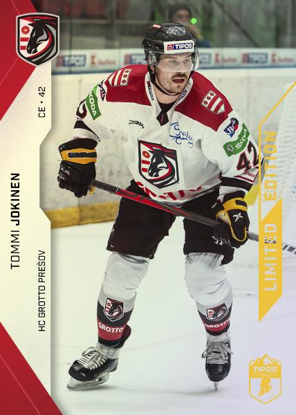 Jokinen Tommi 21-22 Tipos Extraliga Gold #100