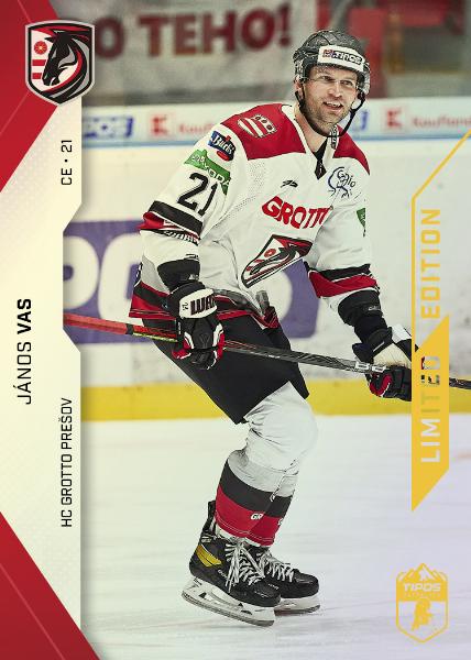 Vas János 21-22 Tipos Extraliga Gold #106