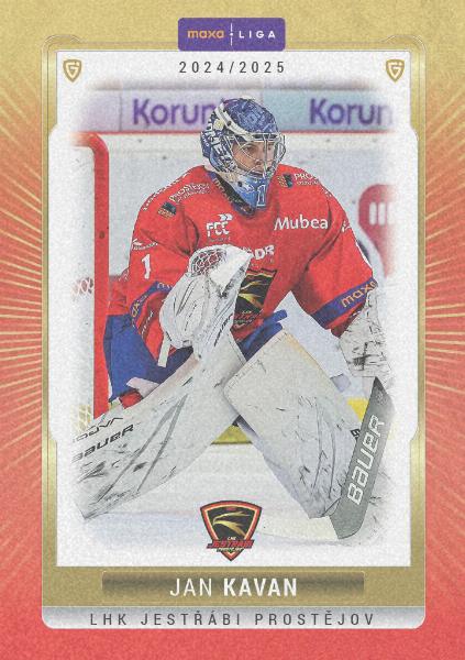 Kavan Jan 24-25 GOAL Cards Maxa liga Sand #PRO-01