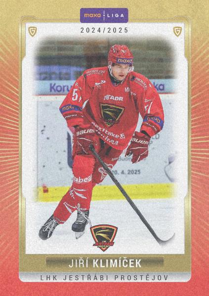 Klimíček Jiří 24-25 GOAL Cards Maxa liga Sand #PRO-04