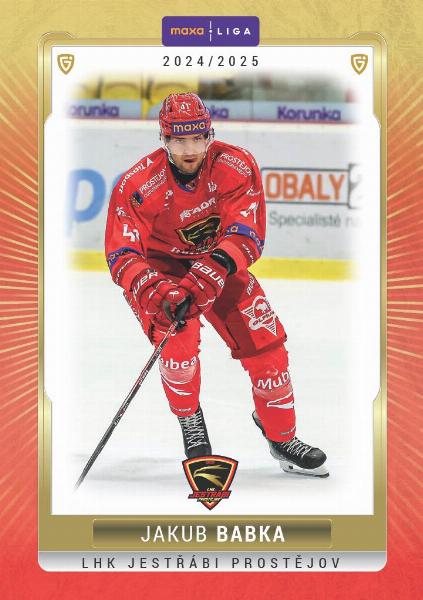 Babka Jakub 24-25 GOAL Cards Maxa liga #PRO-07