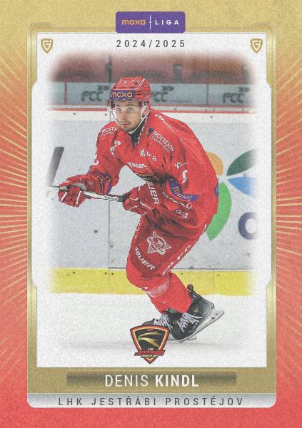 Kindl Denis 24-25 GOAL Cards Maxa liga Sand #PRO-15