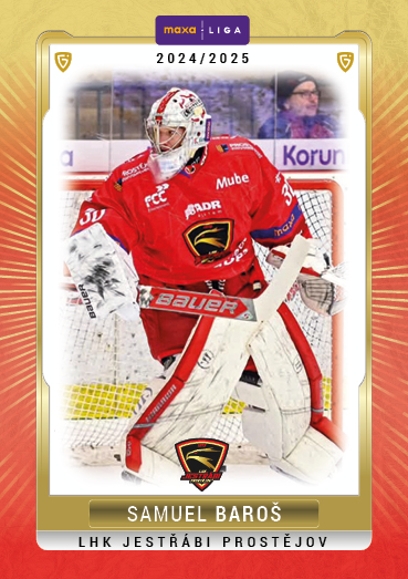 Baroš Samuel 24-25 GOAL Cards Maxa liga #PRO-25