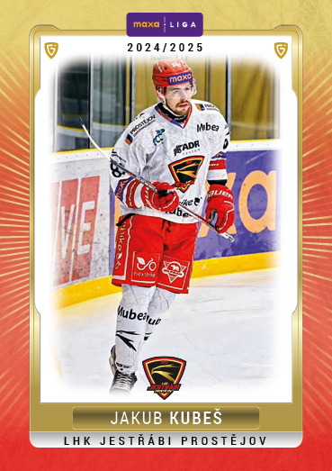 Kubeš Jakub 24-25 GOAL Cards Maxa liga #PRO-26