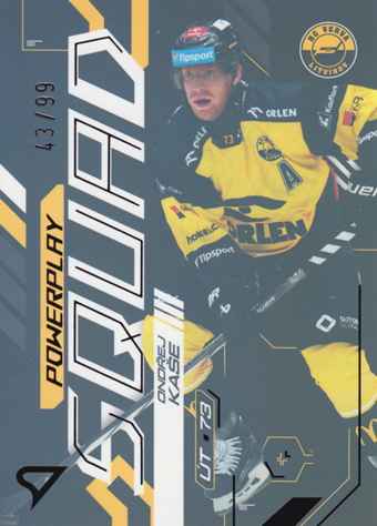 Kaše Ondřej 24-25 Tipsport Extraliga Powerplay Squad Black Rainbow #PS-25