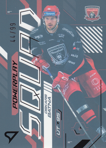 Batņa Oskars 24-25 Tipsport Extraliga Powerplay Squad Black Rainbow #PS-50