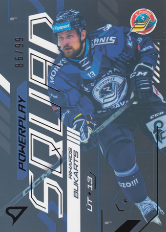 Bukarts Rihards 24-25 Tipsport Extraliga Powerplay Squad Black Rainbow #PS-57