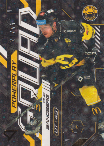 Sandberg Filip 24-25 Tipsport Extraliga Powerplay Squad Golden Fireworks #PS-27