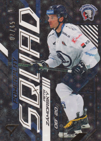 Zámorský Petr 24-25 Tipsport Extraliga Powerplay Squad Golden Fireworks #PS-73