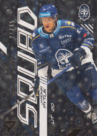 Pytlík Jaromír 24-25 Tipsport Extraliga Powerplay Squad Golden Fireworks #PS-88