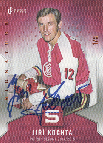 Kochta Jiří 2025 LC Sparta Praha Patrioti sezony Signature Bronze #PS-06