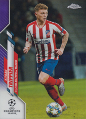 Trippier Kieran 19-20 Topps Chrome UEFA CL Purple Refractors #8