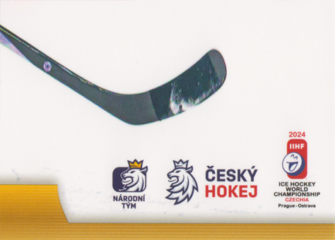 Kubalík Dominik 2024 LC Golden Prague Jigsaw Puzzle #DK-09