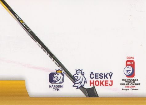 Zacha Pavel 2024 LC Golden Prague Jigsaw Puzzle #PZ-09