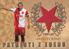 Černý Jaroslav 2012 Sešívaní z Edenu Patrioti z Edenu Memorabilia Stříbrná verze #5