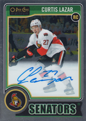 Lazar Curtis 14-15 O-Pee-Chee Platinum Rookie Autographs #RA-9