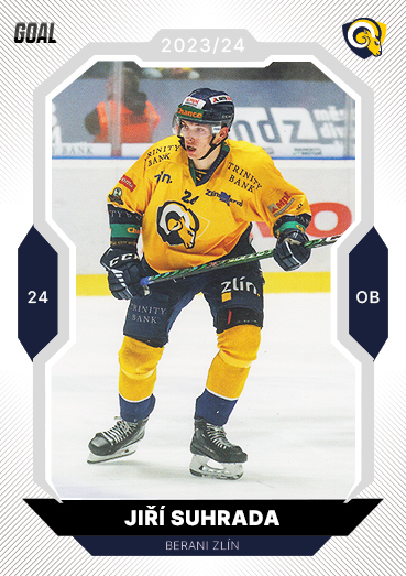 Suhrada Jiří 23-24 GOAL Cards Chance liga #198